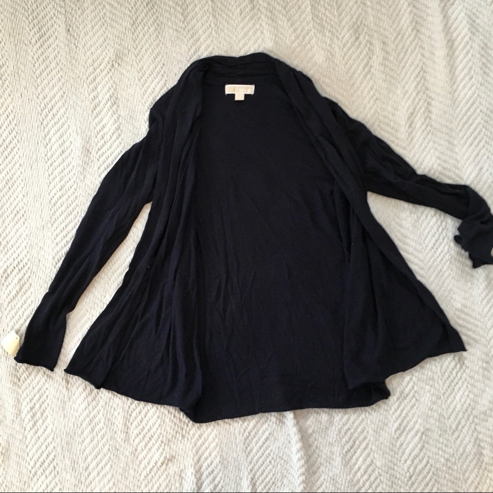 Michael by Michael Kors Navy Blue Open Cardigan- S